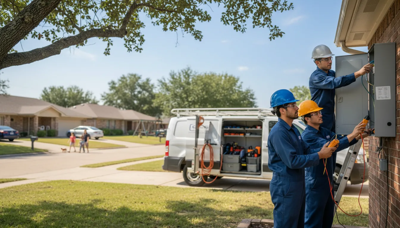 Certified electrician providing emergency electrical services in Colfax, ND